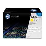 HP Toner, 643A, yellow, 10'000 pages, LaserJet Color 4700 Serie 